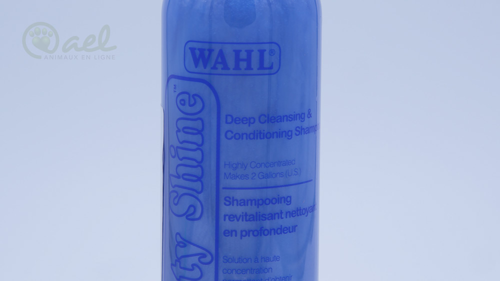 shampoing pour chiens wahl